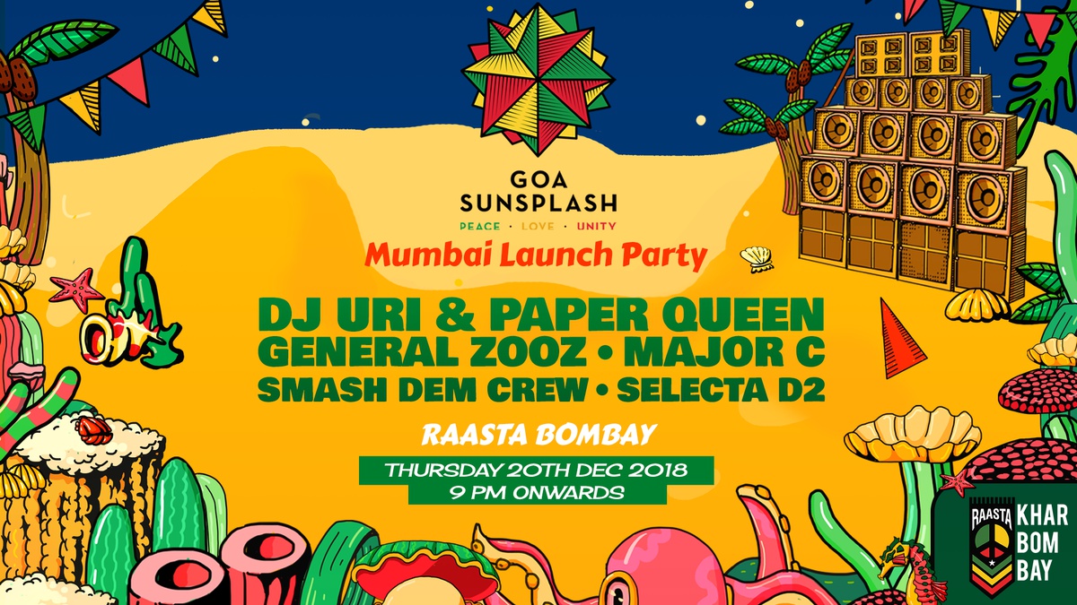Goa Sunsplash 2019 // Mumbai Launch Party - Goa Sunsplash | India's Biggest Reggae Festival
