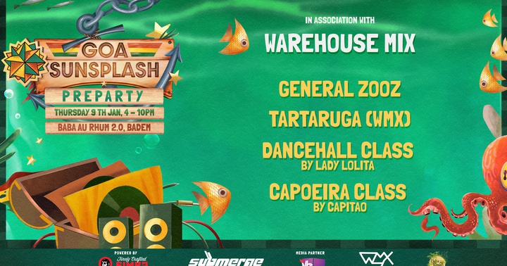 Goa Sunsplash 2025 Pre Party - Baba Au Rhum 2.0 - Goa Sunsplash | India's Biggest Reggae Festival