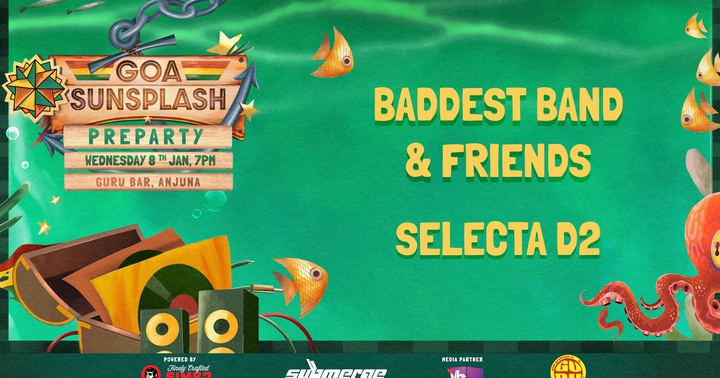 Goa Sunsplash 2025 Pre Party - Guru Bar - Goa Sunsplash | India's Biggest Reggae Festival