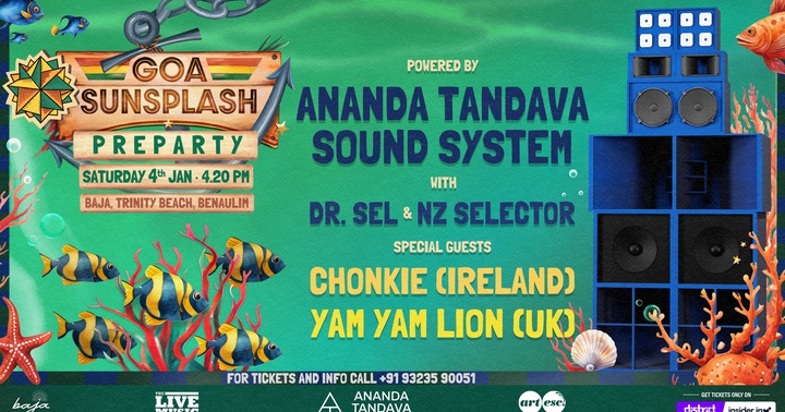 Goa Sunsplash 2025 Pre Party - BAJA - Goa Sunsplash | India's Biggest Reggae Festival