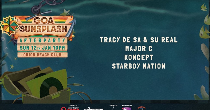 Goa Sunsplash After Party w/ Tracy De Sa & Su Real, Major C, Koncept, Starboy Nation - Goa Sunsplash | India's Biggest Reggae Festival