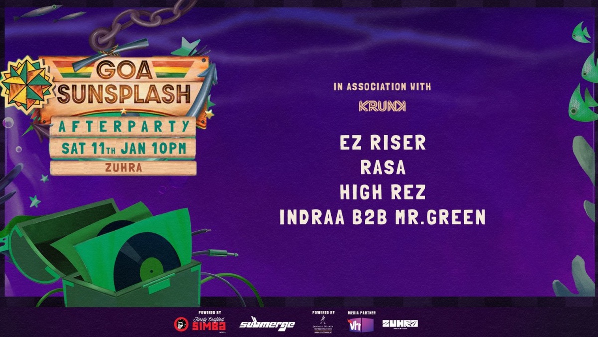 Goa Sunsplash After Party w/ EZ Riser, Rasa, High Rez, Indraa b2b Mr. Green - Goa Sunsplash | India's Biggest Reggae Festival